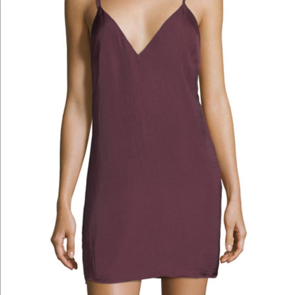NWT Lovers + Friends v neck slip dress